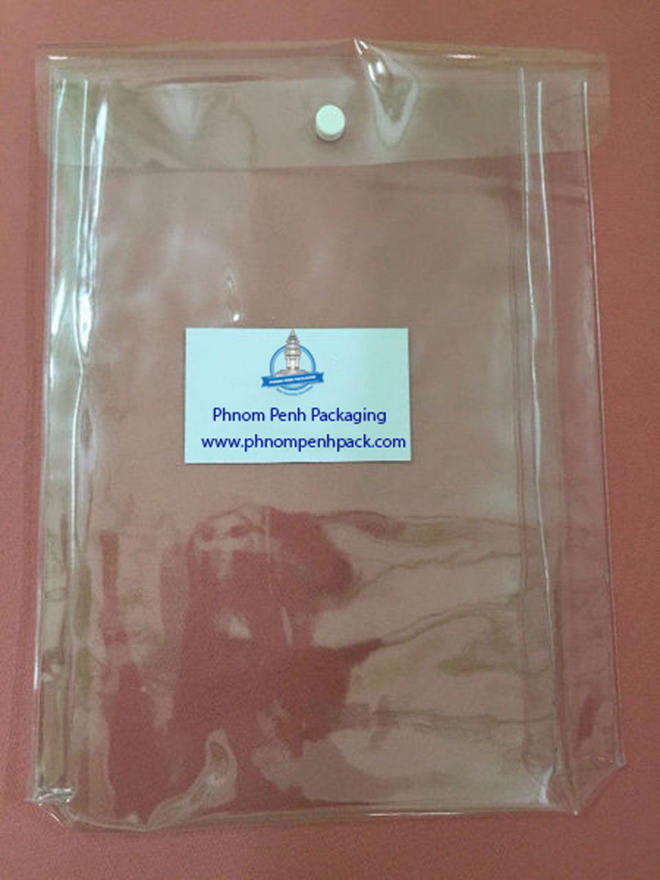 High Quality Hot Sale Clear PVC Bag with Handle and Button Made in China  Package Manufacture - China PVC Bag, Plastic Bag | Made-in-China.com